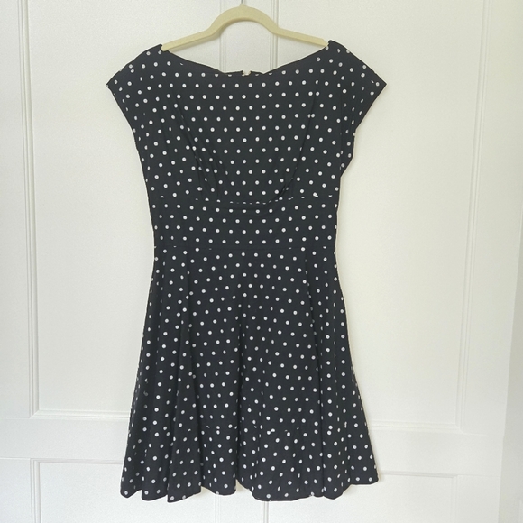 Kate Spade Fiorella polka dot dress sz 4 - Picture 2 of 6